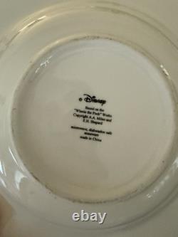 Disney Winnie the Pooh Set Leaf & Animal Rim 21-Piece Vintage Collection