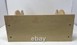 Disney Winnie the Pooh Silhouette Wall Shelf Wood with 3 Shelves for Display