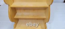 Disney Winnie the Pooh Silhouette Wood Wall Trinket Display Shelf, 3 Shelves