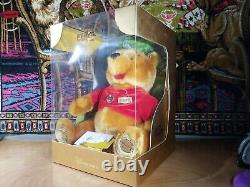 Disney Winnie the Pooh Sitting Bear Plush Disney Store Heirloom Exclusive NEW