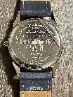Disney Winnie the Pooh Skittish Skating Watch withBlue Hunny Pot Cannister LE