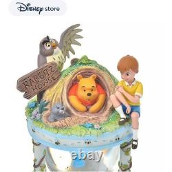 Disney Winnie the Pooh Snow Globe 26x14x14cm/10.23x5.51x5.51 Glass 55th Anniv