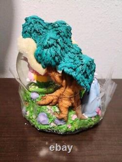 Disney Winnie the Pooh Springtime Bunnies Musical Motion Figurine Duo SnowGlobes