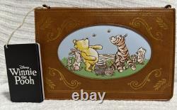 Disney Winnie the Pooh Storybook Loungefly Crossbody Wallet Set NWT
