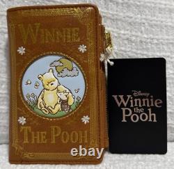 Disney Winnie the Pooh Storybook Loungefly Crossbody Wallet Set NWT