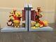 Disney Winnie The Pooh Totally Tigger Bookends Set. Michele & Co. Rare