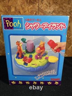 Disney Winnie the Pooh Toy Shower Island for Bath 1996 TOMY collaboration Pooh