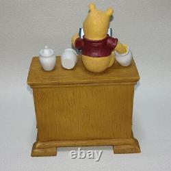 Disney Winnie the Pooh Vintage Figure Accessory Case Mini Chest Drawers