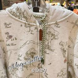 Disney Winnie the Pooh Women's Full Zip Hoodie Size M New