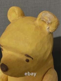 Disney Winnie the Pooh Wooden Carved Figure classic Set of 3 pooh piglet tigger