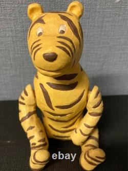 Disney Winnie the Pooh Wooden Carved Figure classic Set of 3 pooh piglet tigger