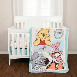 Disney Winnie the Pooh and Friends 7-piece Crib Bedding Set New
