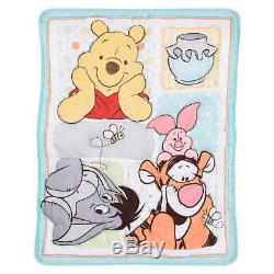 Disney Winnie the Pooh and Friends 8-piece Crib Bedding Set Comforter Sheets Etc