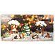 Disney'christmas In The 100 Acre Wood' 8 Piece Lighted Village Winnie The Pooh