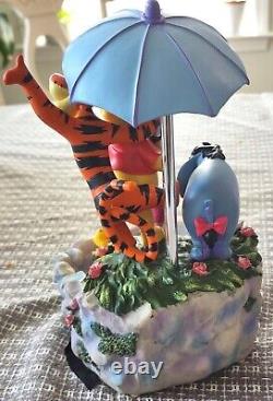 Disney's Winnie The Pooh And Friends Musical Raining Water Fountain In Box VIDEO
