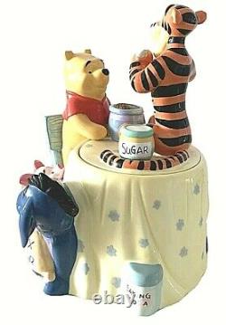 Disney's, Winnie The Pooh, Making Cookies, Cookie Jar, Eeyore, Piglet, Tigger