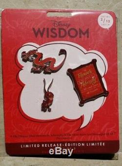 Disney wisdom pins Limited edition series 1/5 Lot Dumbo, Milan, Piglet