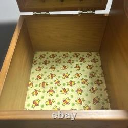 Disney wooden Winnie the Pooh container case #ca1c9e