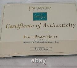 DisneyWDCCWINNIE THE POOH AND THE HONEY TREEPOOH BEAR'S HOUSE41231NIB/COA