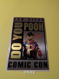 Do You Pooh Comic Embossed Metal Ltd 10 Nm Signed With Coa 7/10