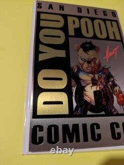 Do You Pooh Comic Embossed Metal Ltd 10 Nm Signed With Coa 7/10