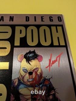 Do You Pooh Comic Embossed Metal Ltd 10 Nm Signed With Coa 7/10