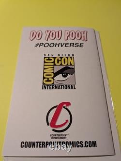 Do You Pooh Comic Embossed Metal Ltd 10 Nm Signed With Coa 7/10