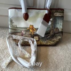 Dooney & Bourke Disney Winnie the Pooh Large Tote Bag Purse Multicolor