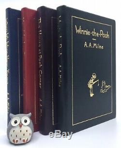 EASTON PRESS Winnie the Pooh & Collected Stories A. A. Milne 4V Set Leather