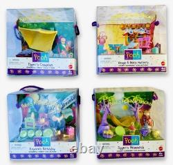 ENTIRE COLLECTION! Vintage 1998 Mattel Pooh's Friendly Places Treehouse Set
