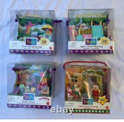 ENTIRE COLLECTION! Vintage 1998 Mattel Pooh's Friendly Places Treehouse Set
