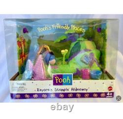 ENTIRE COLLECTION! Vintage 1998 Mattel Pooh's Friendly Places Treehouse Set