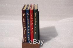 Easton Press 1st Edition 4 volume Winnie the Pooh set with stand 1985 A. A. Milne