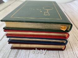 Easton Press Winnie the Pooh Series AA Milne Leather Book Set