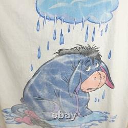 Eeyore T Shirt Vintage 90s Winnie The Pooh Disney Store Made In USA Size 2XL