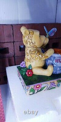 Enesco Disney Traditions JIM SHORE Touch of Summer Winnie the Pooh Honey Pot NIB