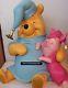 Extremely Rare! Disney Winnie The Pooh With Piglet Sleeping Statue