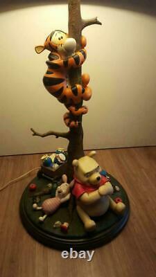 Extremely Rare! Walt Disney Winnie The Pooh Tigger Giant Figurine Lamp Statue