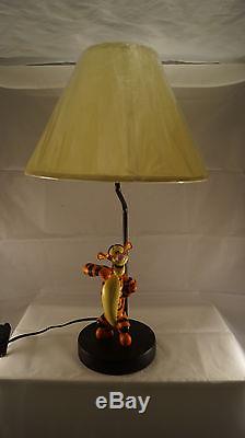Extremely Rare! Walt Disney Winnie the Pooh Tigger Figurine Lamp Statue