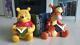 Extremely Rare! Walt Disney Winnie The Pooh With Tigger Bookends Fig Statue Set