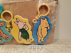 Extremely Rare Winnie The Pooh Set Of 3 Clip And Read, NEW Pooh, Tigger & Piglet