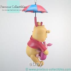 Extremely rare! Vintage Winnie the Pooh with Piglet statue. Walt Disney