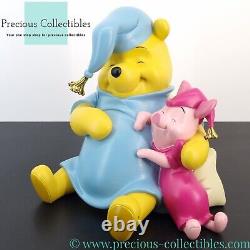 Extremely rare! Winnie the Pooh with Piglet statue. Walt Disney. Disneyana