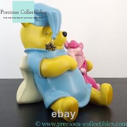 Extremely rare! Winnie the Pooh with Piglet statue. Walt Disney. Disneyana
