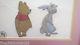 Fantastic 1977 Many Adventures Of Winnie The Pooh Cell Disney Cel Rabbit & Pooh