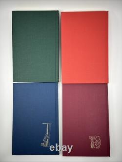FOLIO SOCIETY METHUEN Winnie the Pooh Milne 4VSlipcase Facsimile 1st Illustrated
