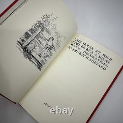 FOLIO SOCIETY METHUEN Winnie the Pooh Milne 4VSlipcase Facsimile 1st Illustrated