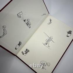 FOLIO SOCIETY METHUEN Winnie the Pooh Milne 4VSlipcase Facsimile 1st Illustrated