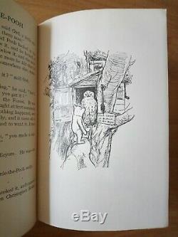 First Edition Winnie The Pooh. A A Milne & E H Shepard. 1st / 3rd Printing. 1927