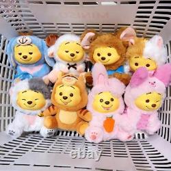 Full Set of 9 MINISO Winnie The Pooh Naughty Party PlushBlind Box Art Kit